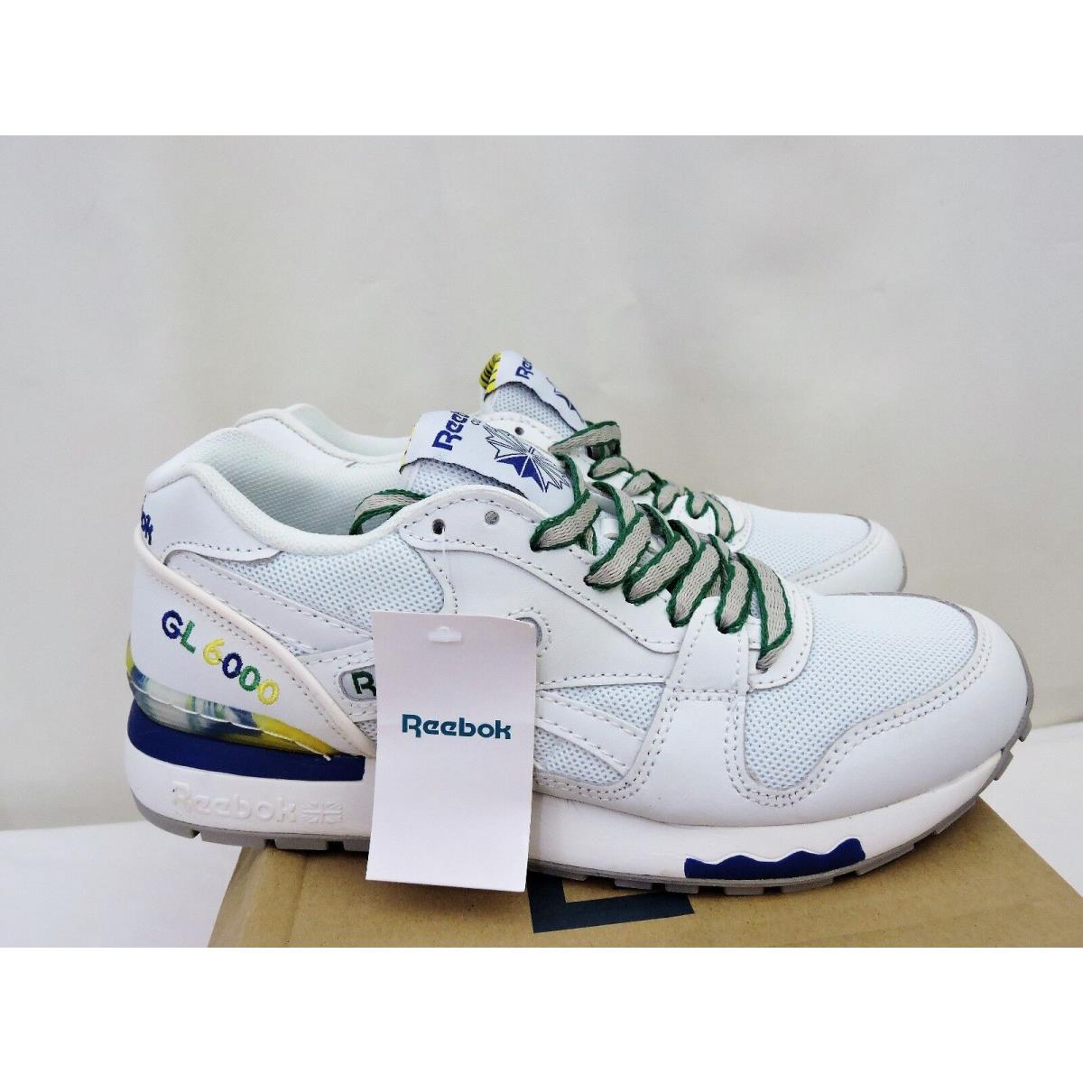 کتونی ریبوک خارجی جی ال ۶۰۰۰ رنگ کرم سبز reebok gl 6000