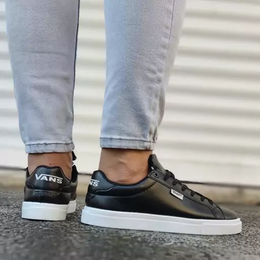 ونس مردانه زیره تخت مشکی تمام حراج VANS