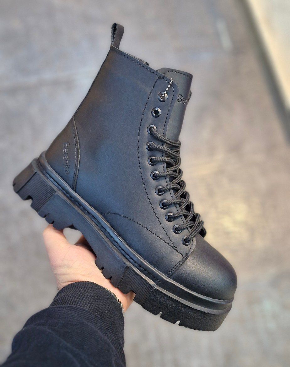 بوت مردانه برشکا مدل بندی بغل زیپی جدید و ترند breshka