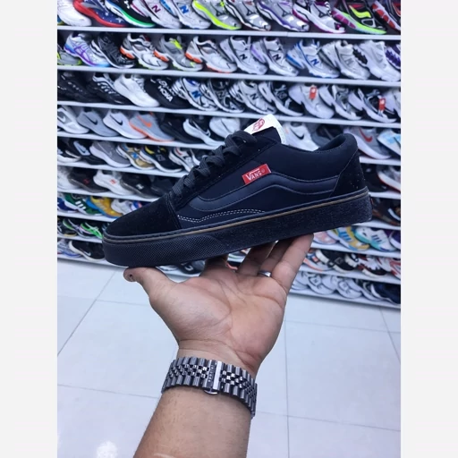 ونس اولد اسکول فول مشکی  تکسایز 41 و 42 حراج فوق العاده VANS