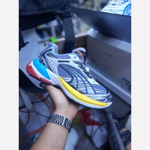 کتونی پوما ولوفاسیس رنگ سفید آبی فقط 598