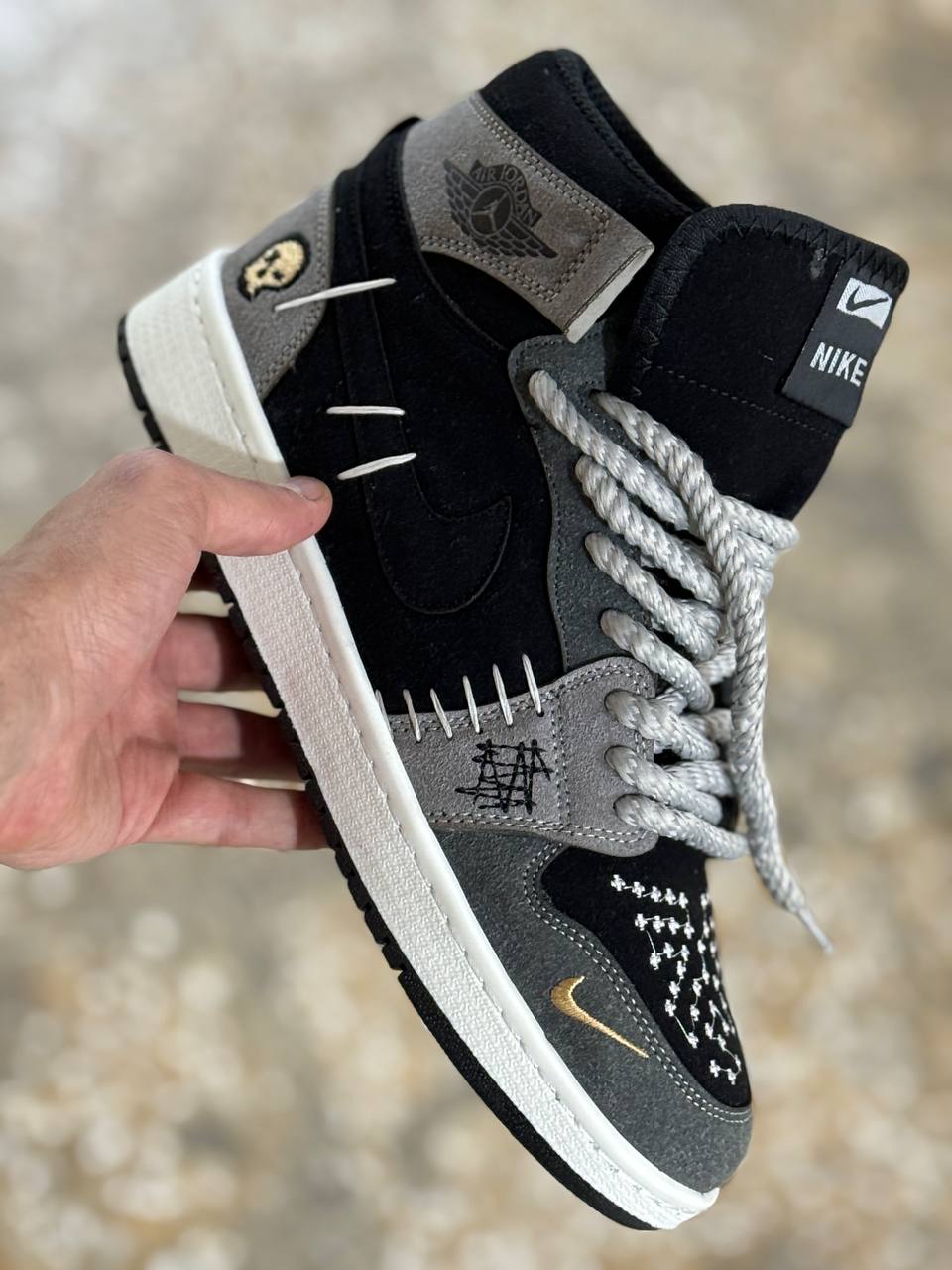 وودو تراویس ساقدار رنگ طوسی مشکی جدید و گنگ