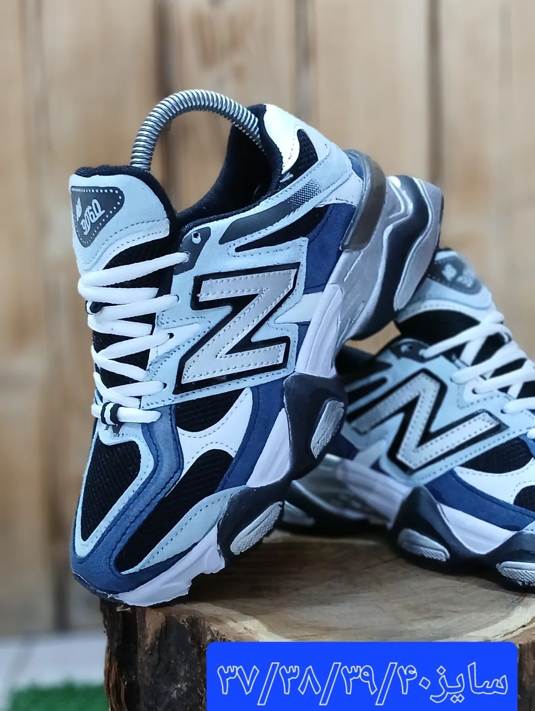 کتونی نیوبالانس 725 زنانه رنگ سفید نقره ای جدید و ترند