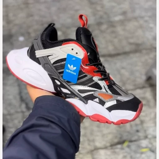 کتونی آدیداس دیلاکس رنگ سفید مشکی جدید و ترند