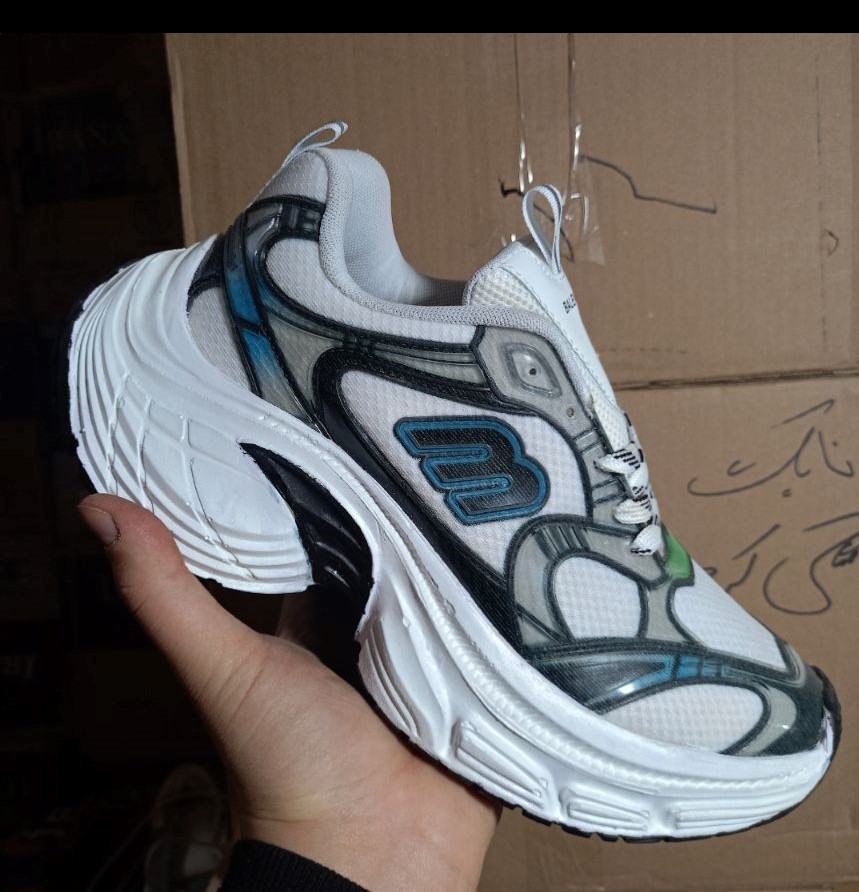 کتونی بالنسیاگا تن ایکس لارج رنگ قرمز حراج اتم مردانه balenciaga