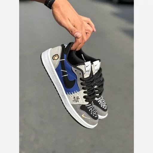 کتونی جردن ۱ وودو   air jordan 1 voodoo