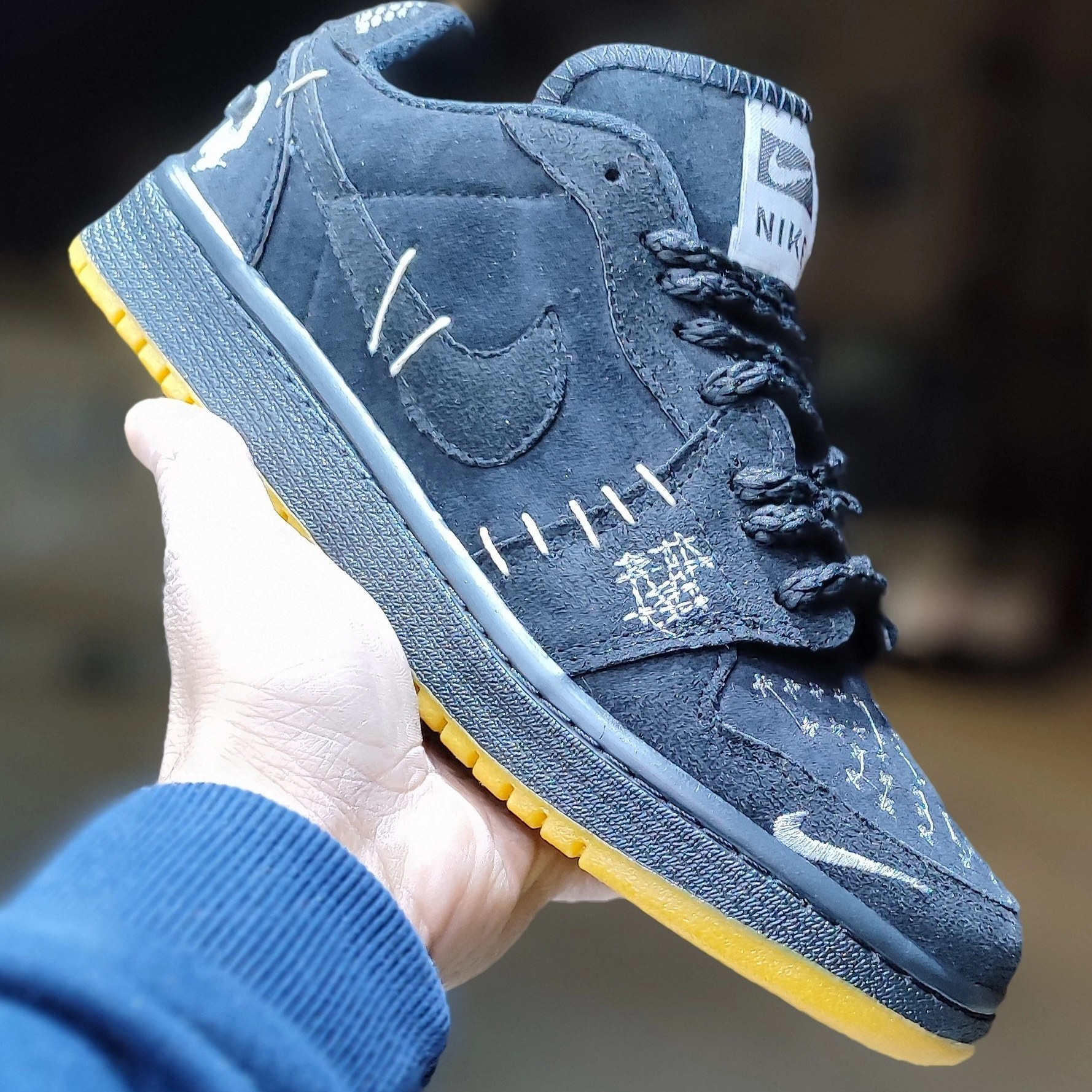 وودو تراویس ساقدار رنگ طوسی مشکی جدید و گنگ