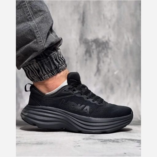 کتونی لژ دار هوکا باندی 8 مردانه رنگ آبی HOKA