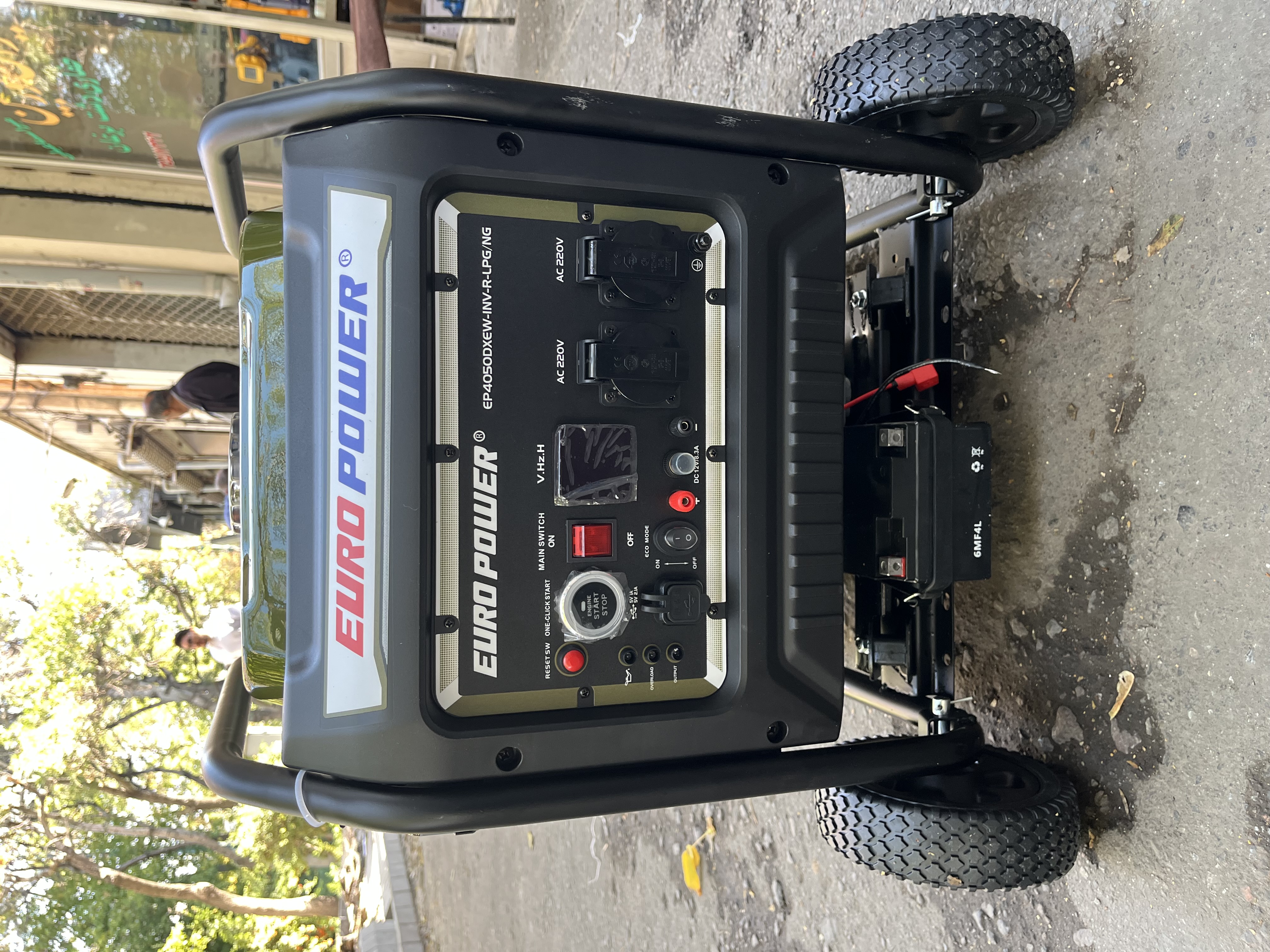 موتوربرق اینورتری سه گانه سوز یوروپاور۵کیلووات