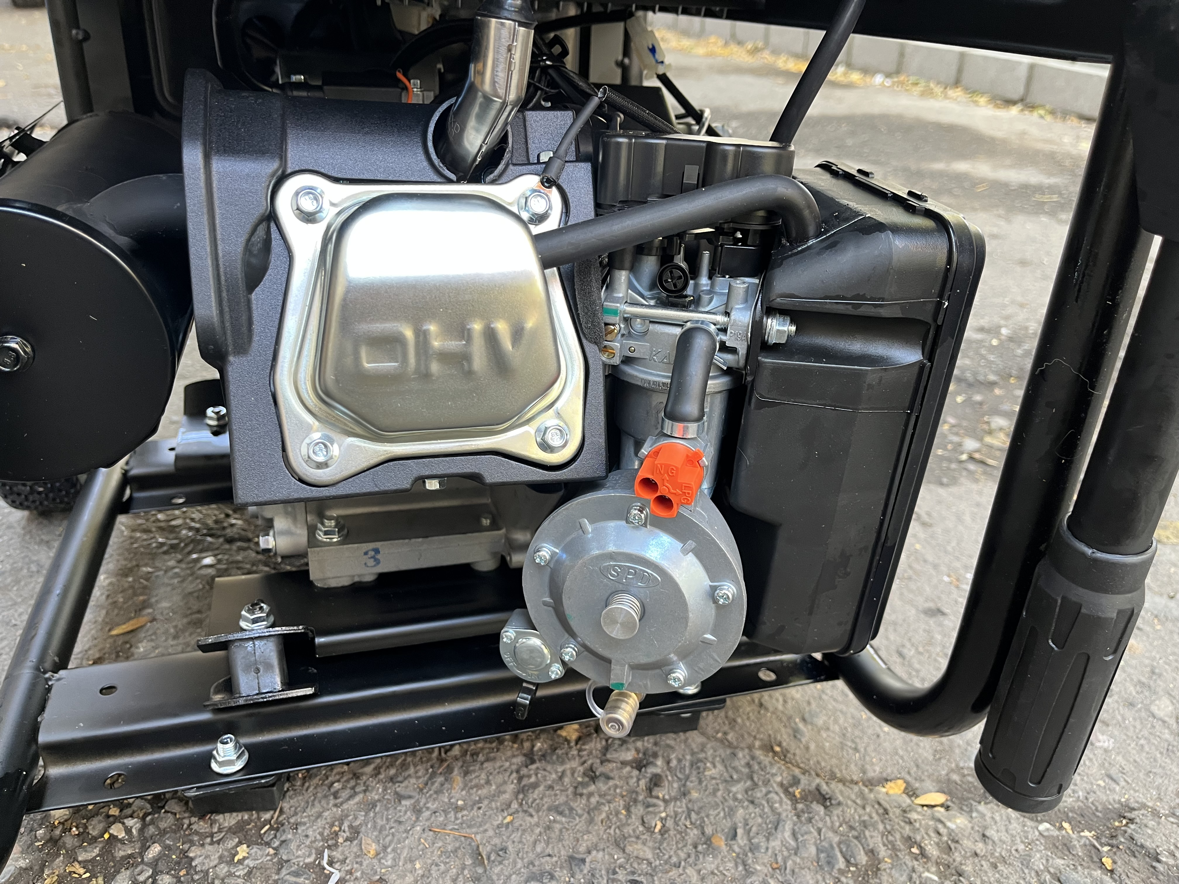 موتوربرق اینورتری سه گانه سوز یوروپاور۵کیلووات