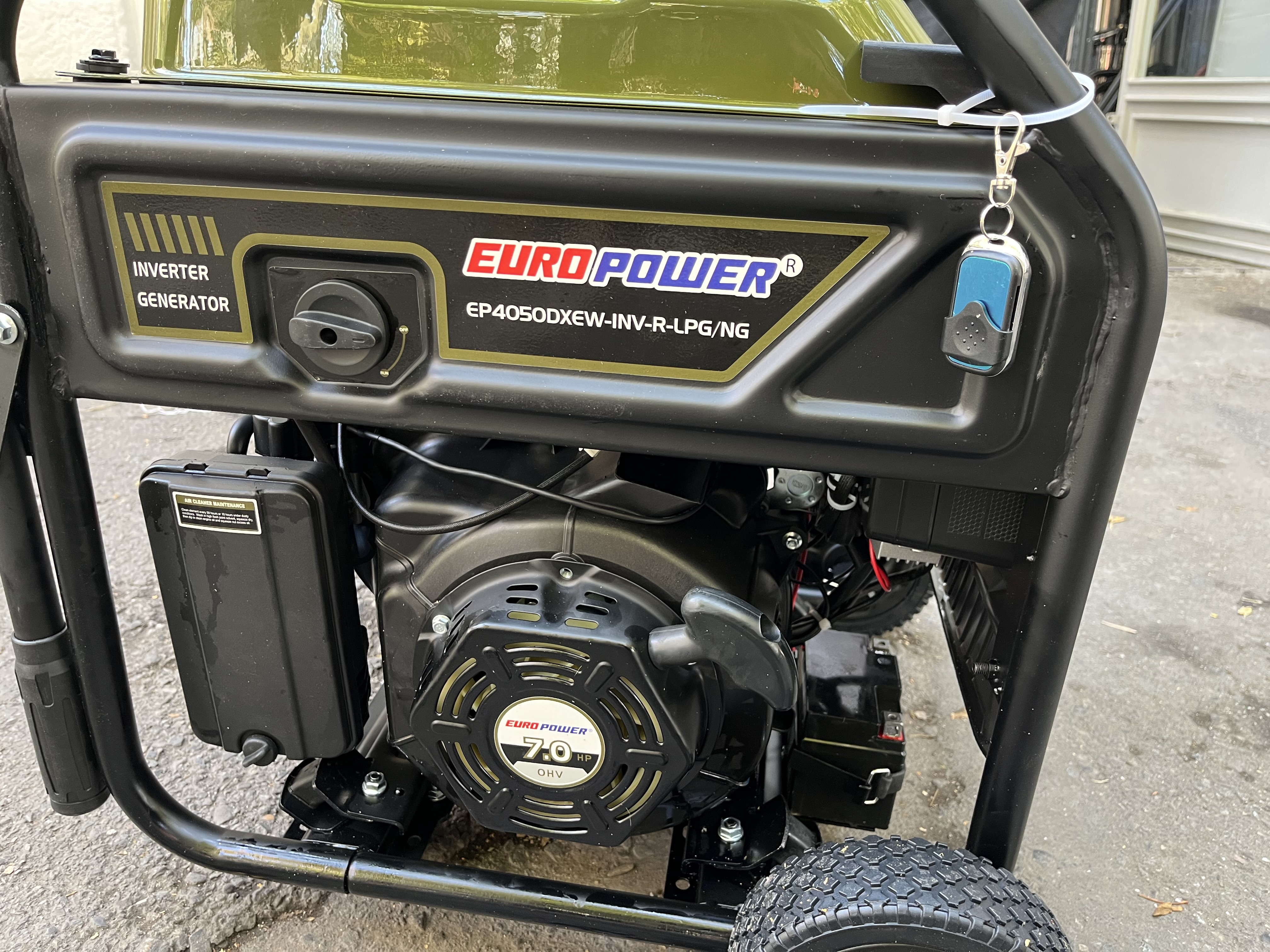 موتوربرق اینورتری سه گانه سوز یوروپاور۵کیلووات