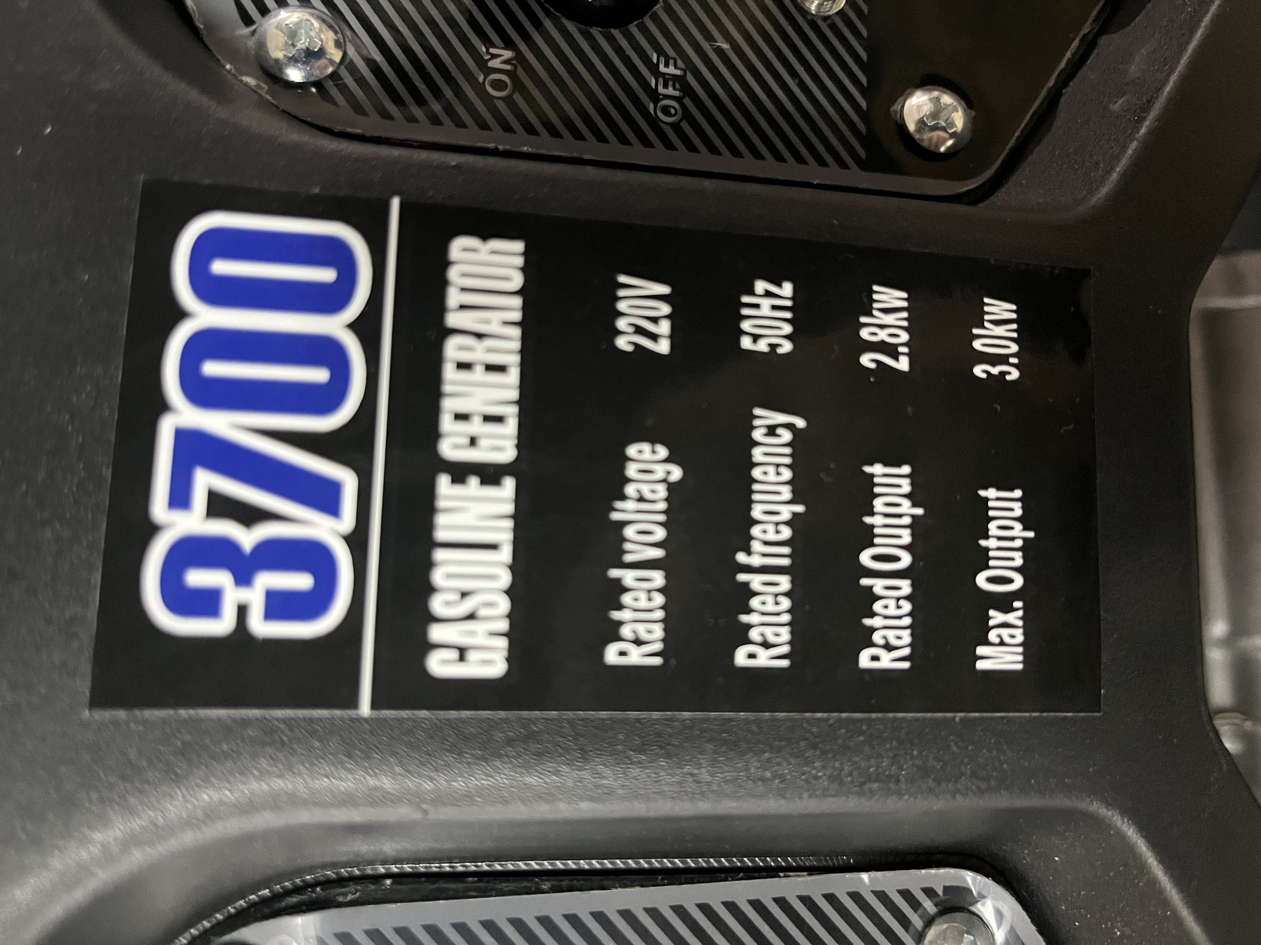 بنزینی ۳ کیلووات هاچاسو