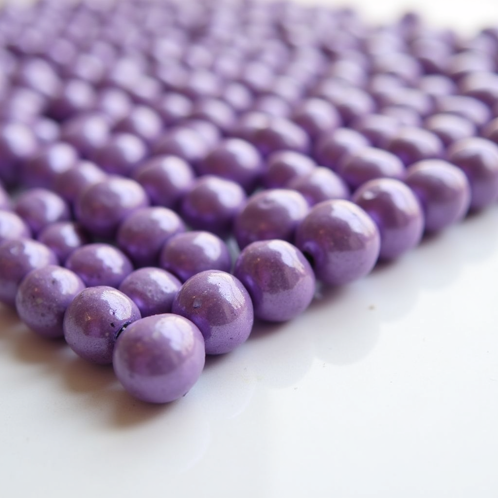 مروارید خوراکی بنفش(100گرم)