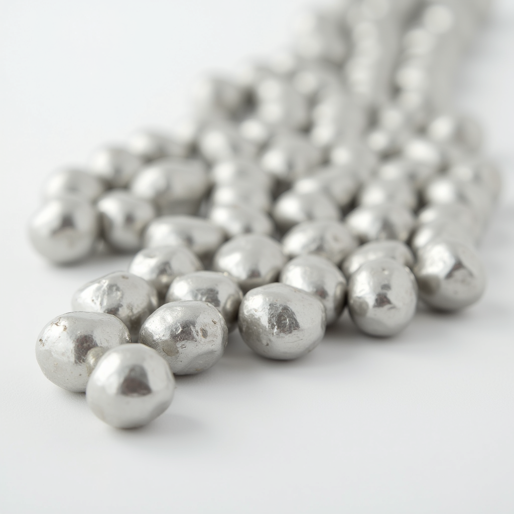 مروارید خوراکی نقره ای (100گرم)