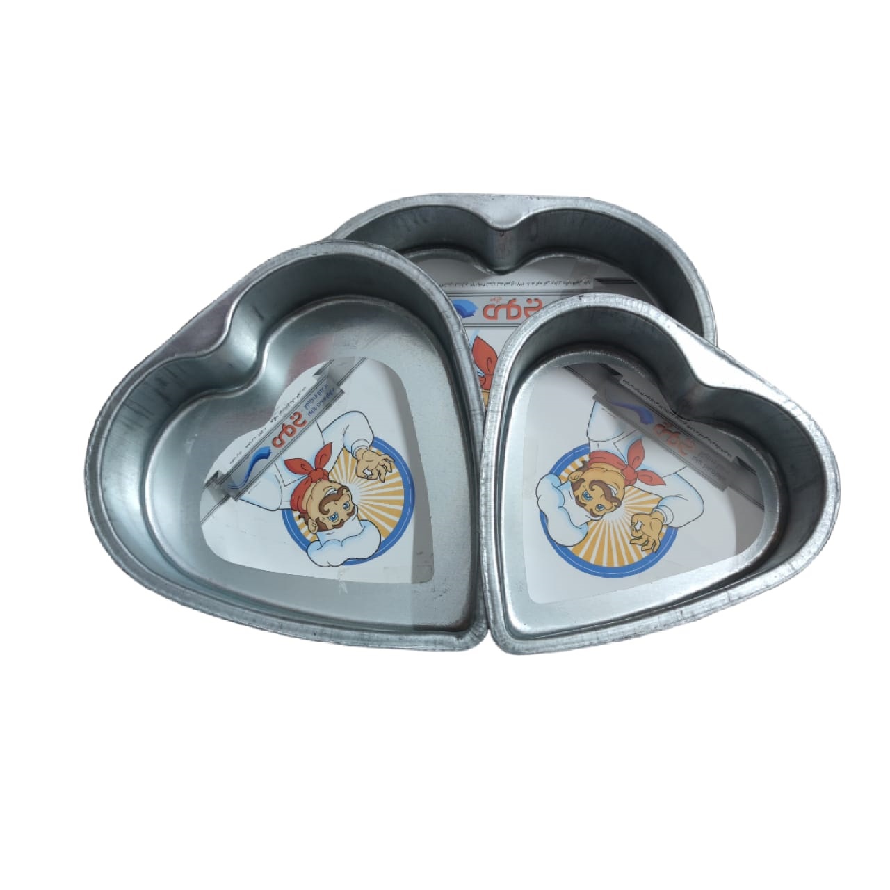 قالب قلب 3 تایی موج