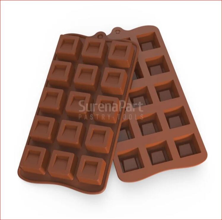 سیلیکون شکلات مربع