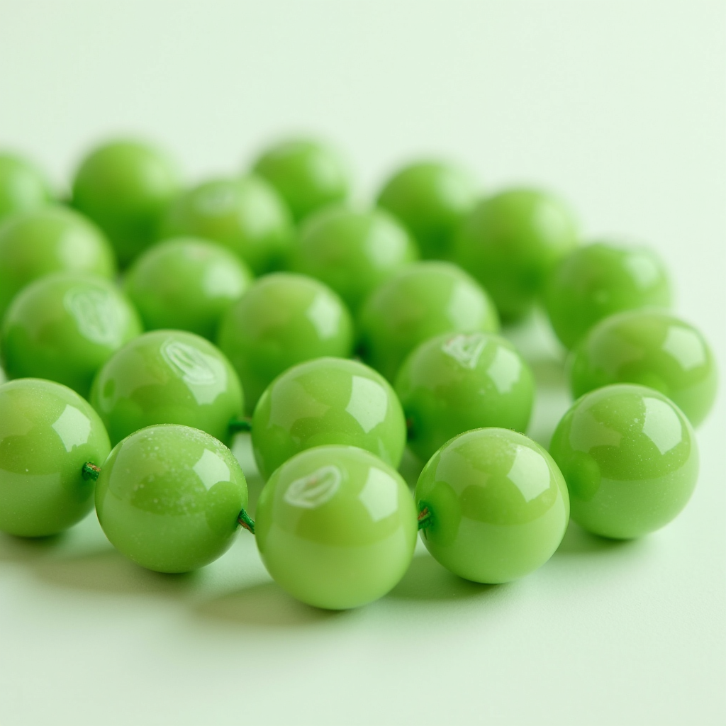 مروارید خوراکی سبز(100گرم)