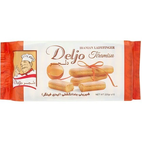 بیسکوییت لیدی فینگر دلجو با طعم تیرامیسو، مناسب دسر و قهوه