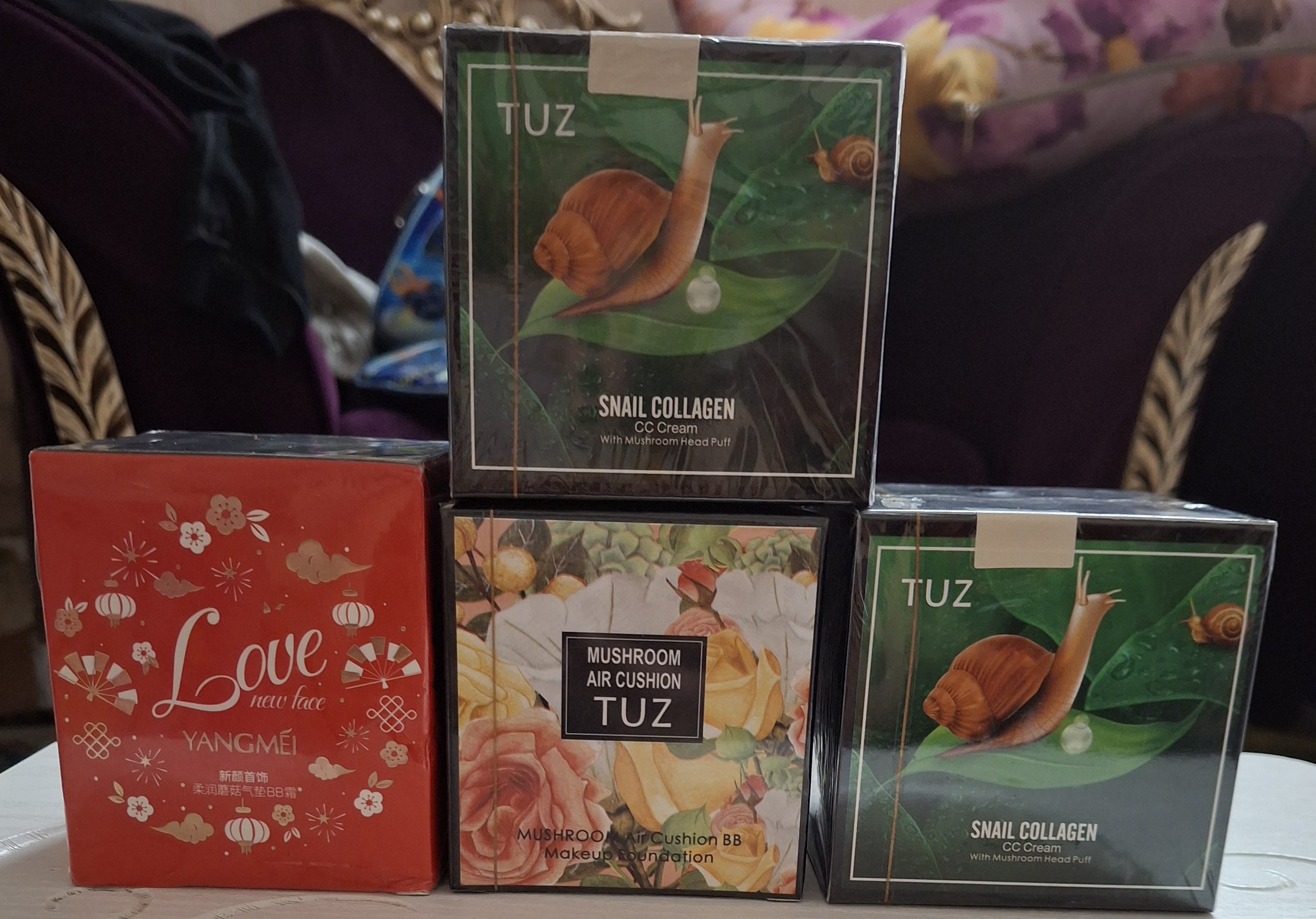 کوشن lave،حلزون