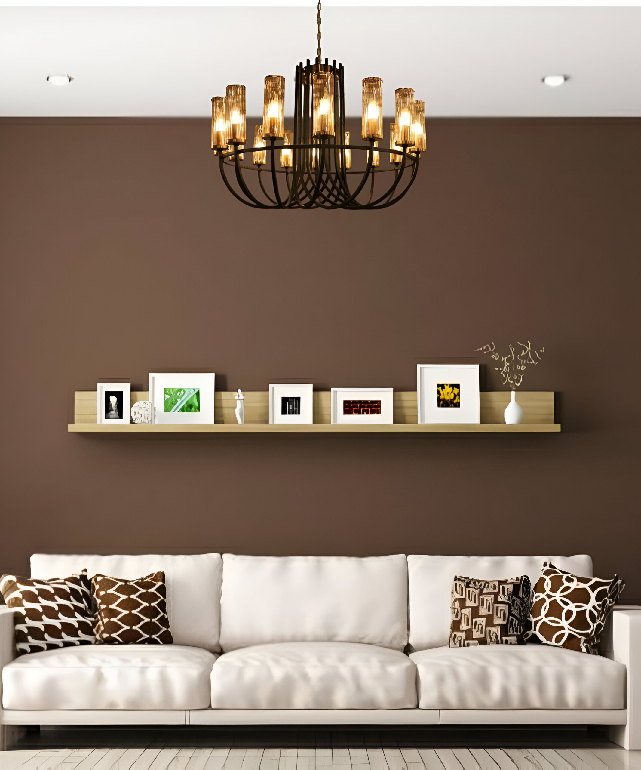 لوستر شاخه ای مدرن