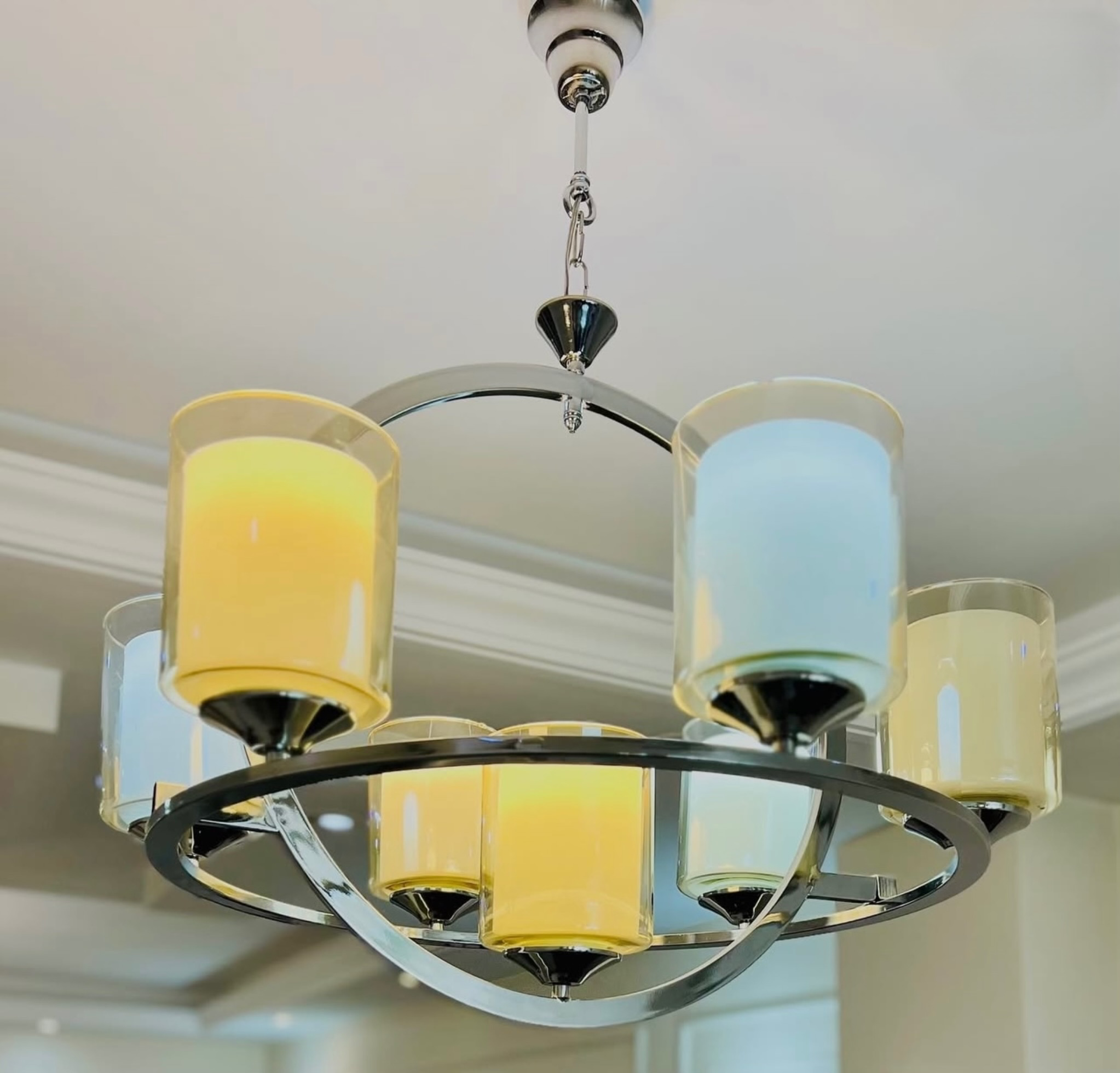 لوستر مدل منظومه 7 شعله (1732)