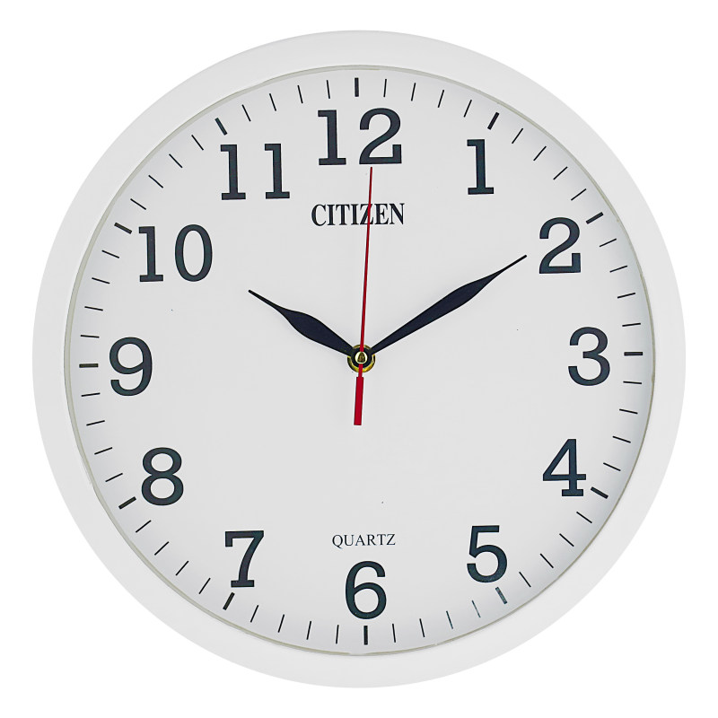 ساعت دیواری سیتیزن ساده سایز 32 بی صدا و کلاسیک