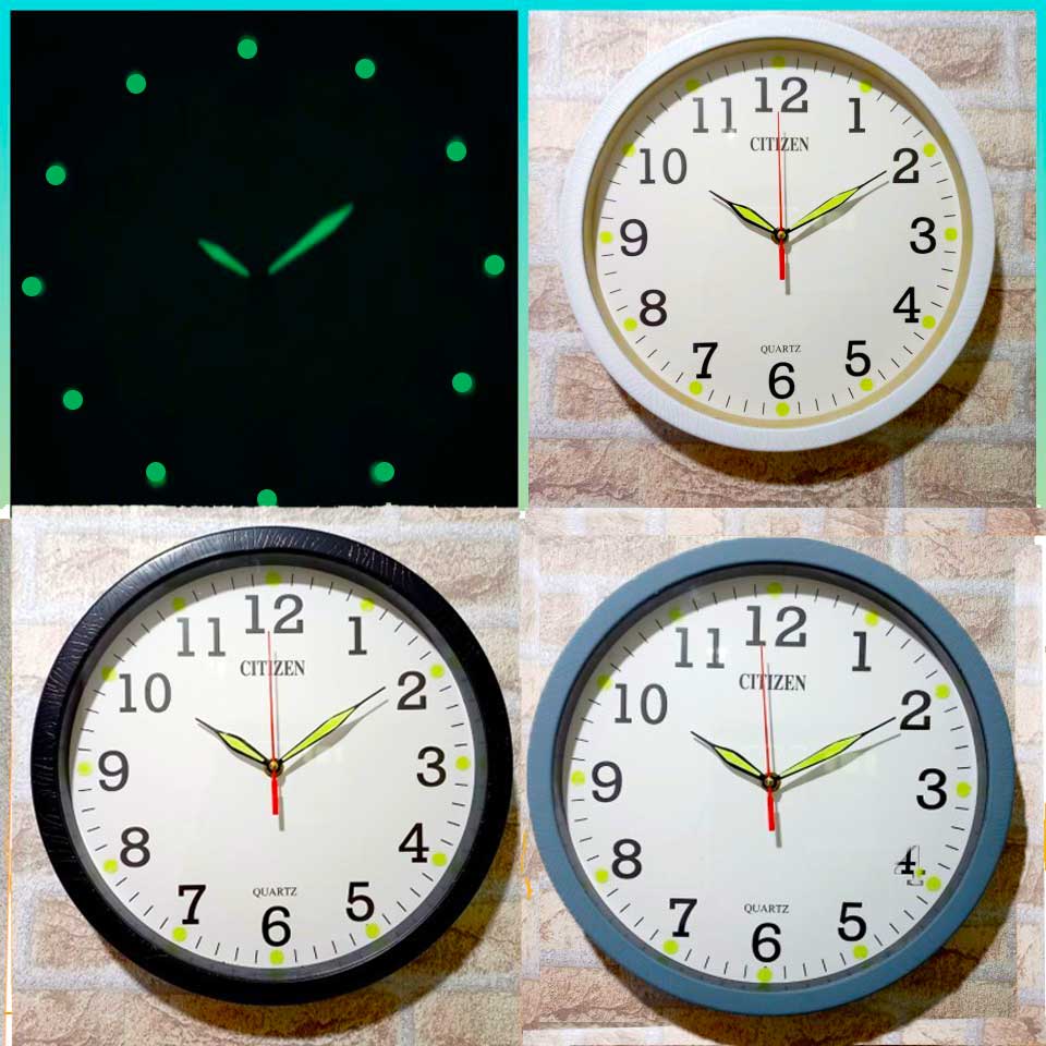 ساعت دیواری سیتیزن  شب نما