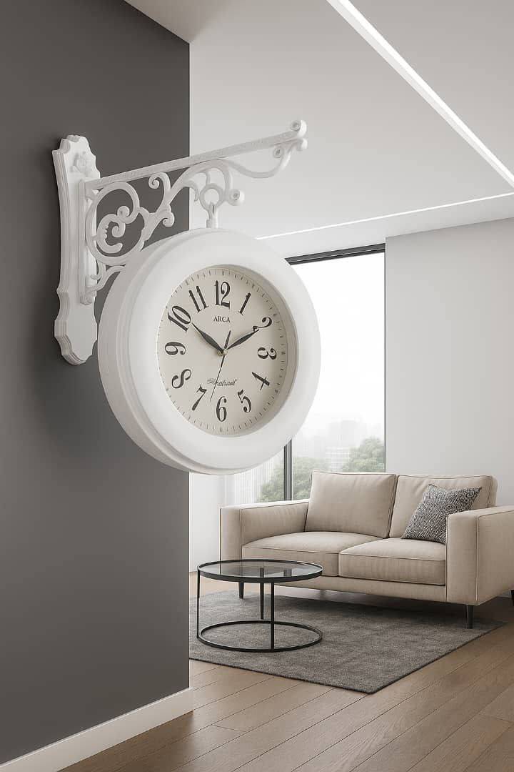 ساعت دیواری دوطرفه آرکا