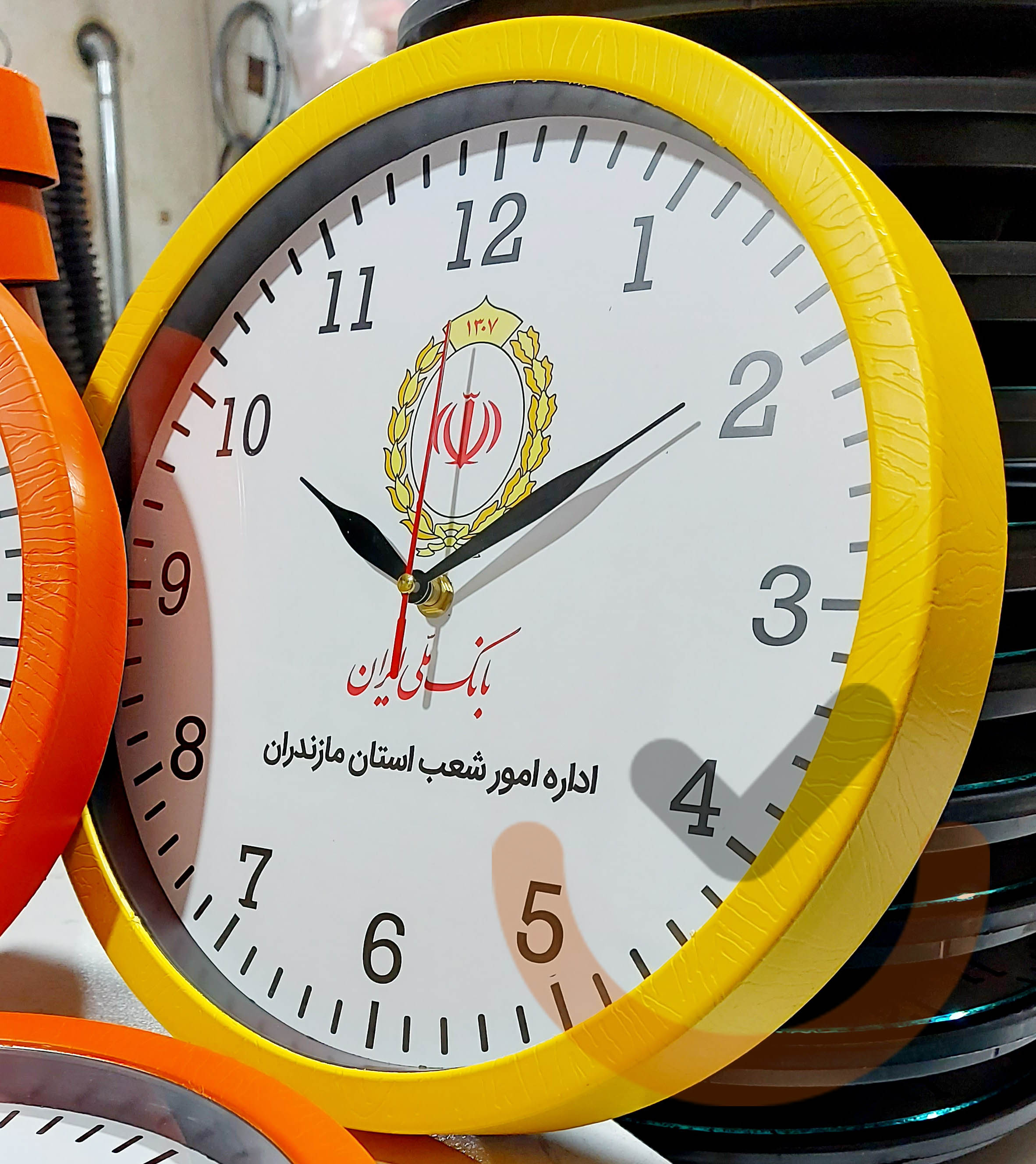 ساعت دیواری تبلیغاتی ارزان و با کیفیت