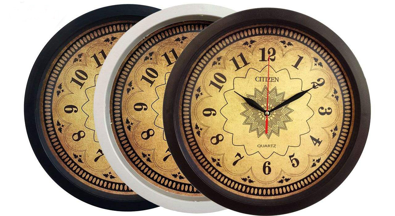 ساعت دیواری طرح پاییز