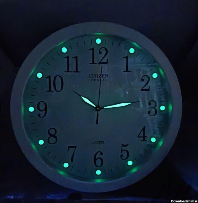 ساعت دیواری سیتیزن  شب نما
