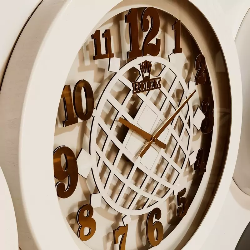 ساعت دیواری چوبی کد 111