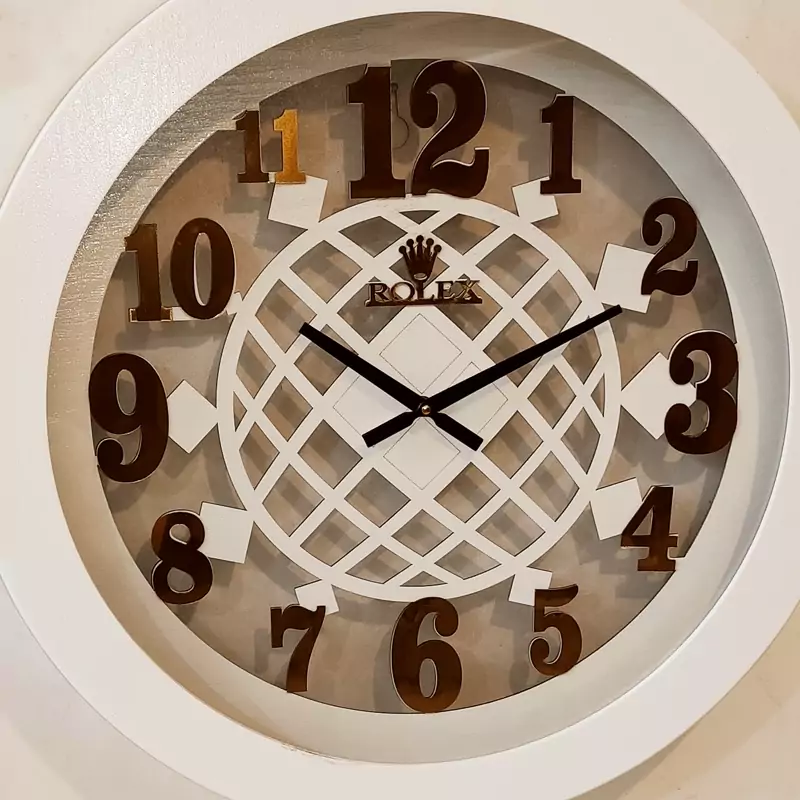 ساعت دیواری چوبی کد 111