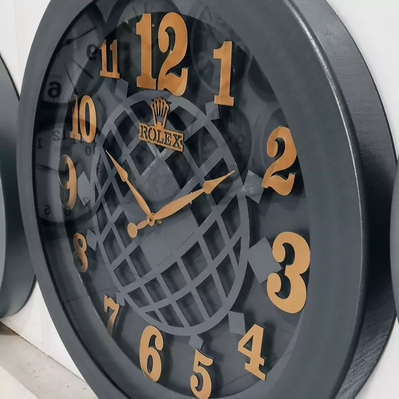 ساعت دیواری چوبی کد 111