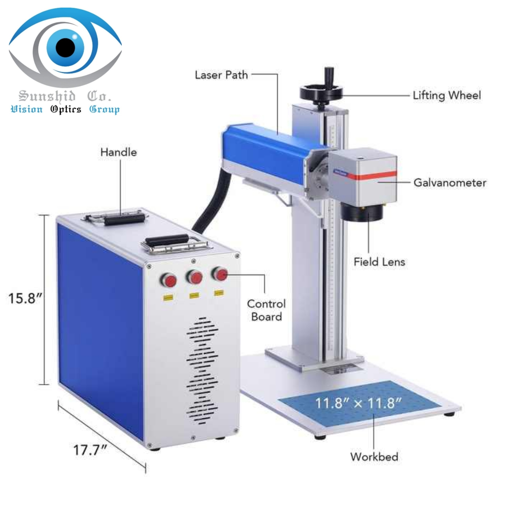 لیزر فایبر ریکاس ۵۰ وات سری QB