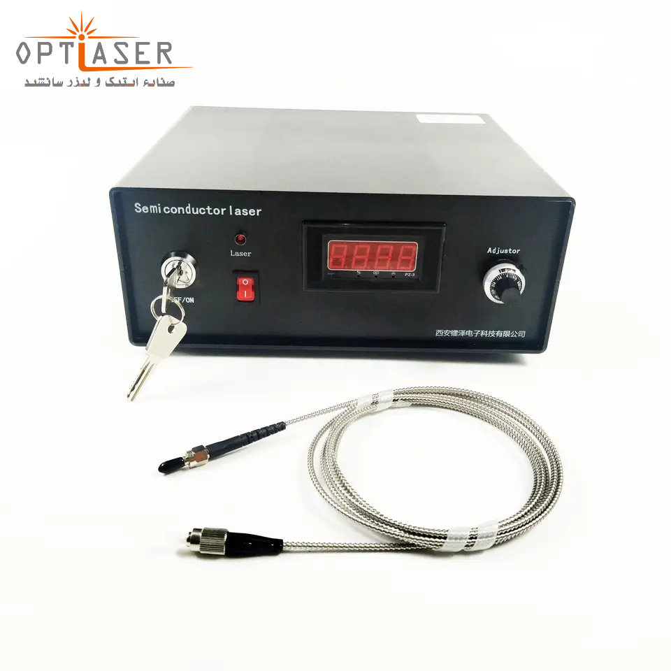 لیزر ۱۵۵۰ نانومتر ۱۰۰ وات مدل