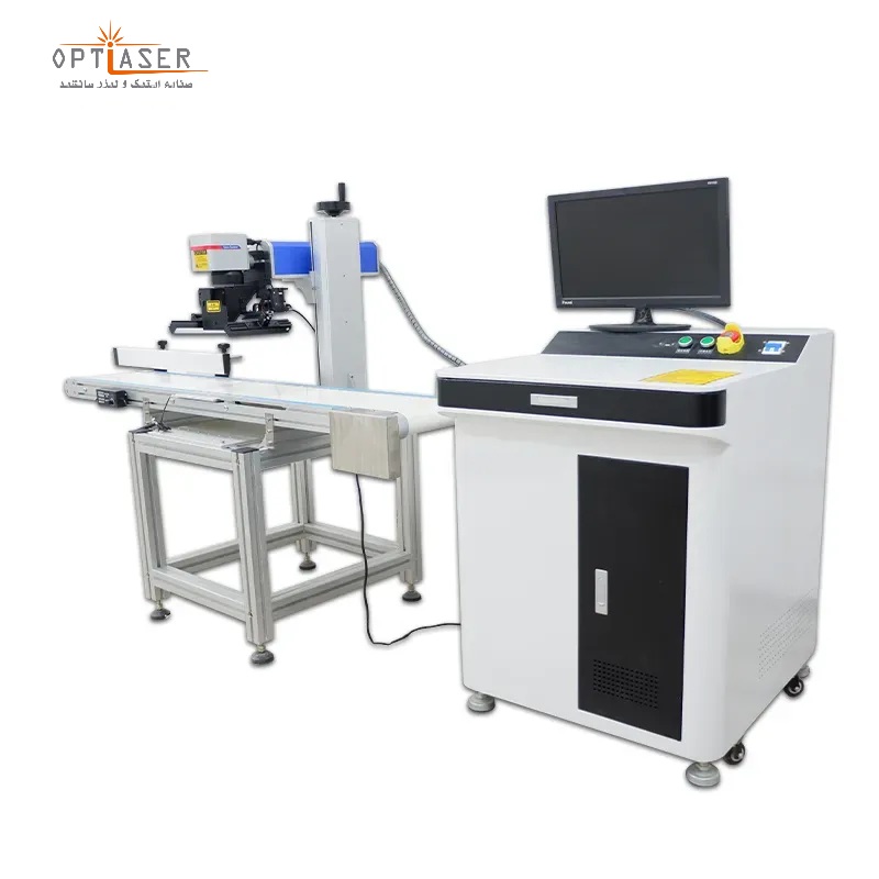 دستگاه لیزر فایبر خط تولید فرا هوشمند پلاس