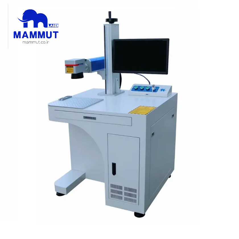 لیزر فایبر 50 وات هوشمند حکاکی و برش ریکاس QB میز دار مدل ۲۰۲۵