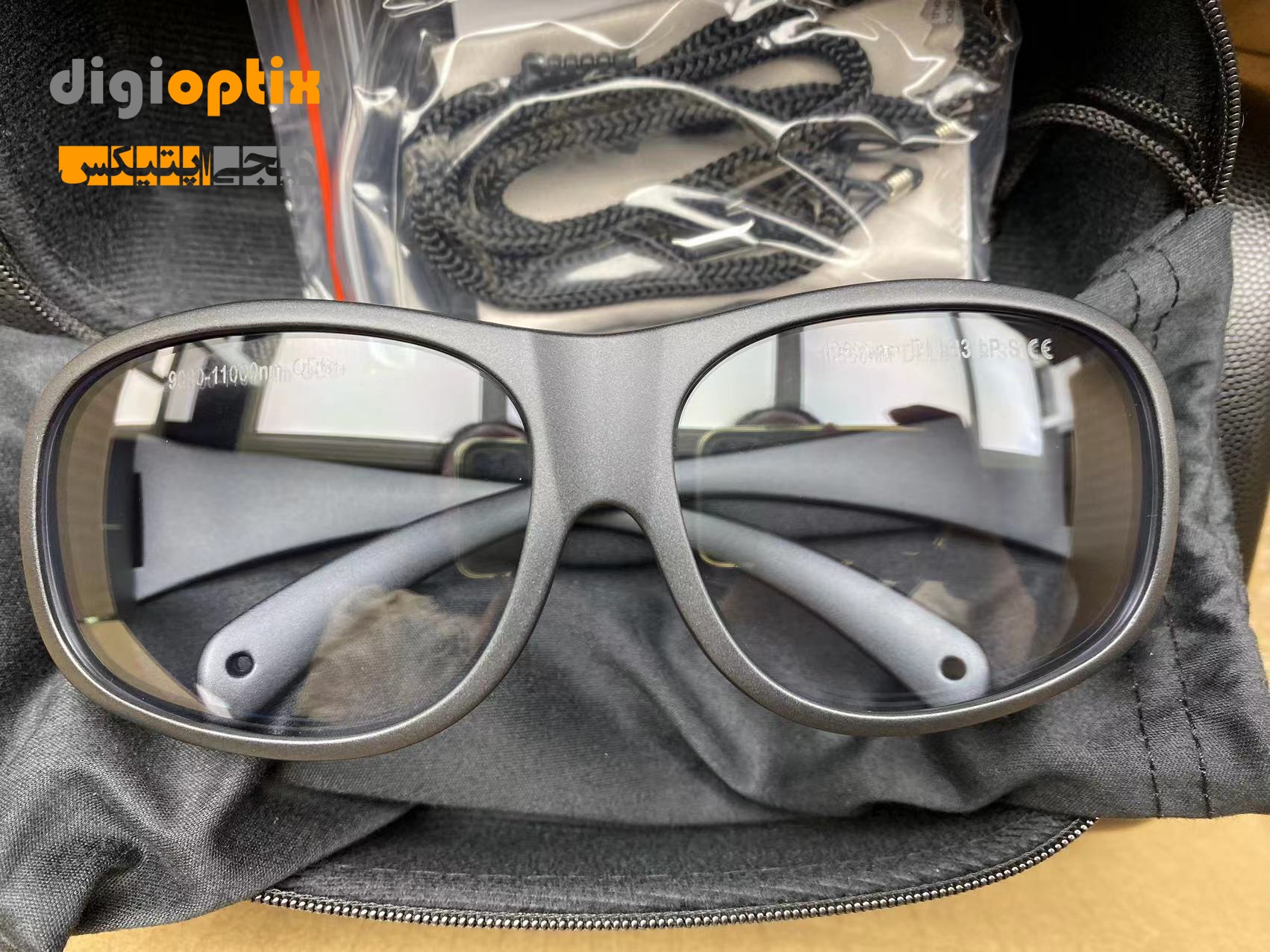 عینک محافظ لیزر CO2 با استاندارد CE