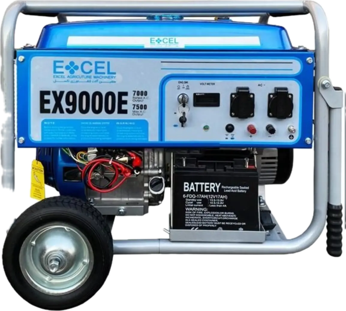 موتوربرق اکسل مدل ۹۵۰۰ - توان خروجی ۷ تا ۷.۵