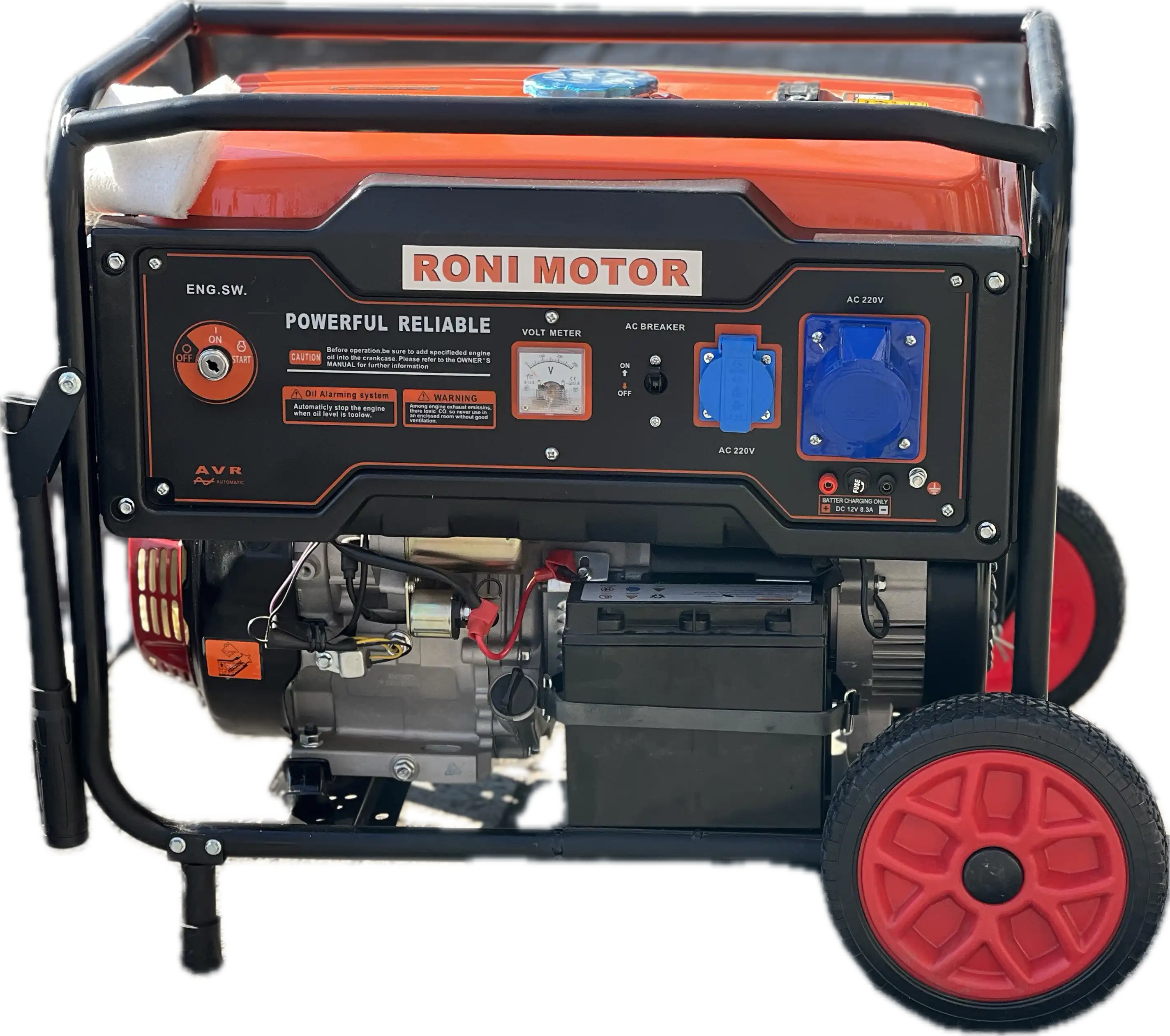 موتور برق بنزینی ۷ کیلووات رونی موتور