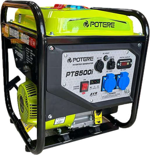 موتور برق بنزینی پوتر مدل PT9500i ظرفیت ۳.۶ کیلووات اینورتر