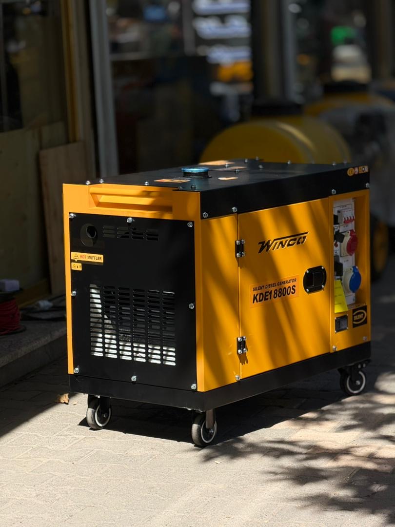 موتور برق گازوئیلی 8.5 کیلووات سایلنت وینکو مدل KDE18800S