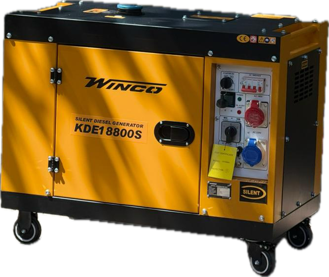 موتور برق گازوئیلی 8.5 کیلووات سایلنت وینکو مدل KDE18800S