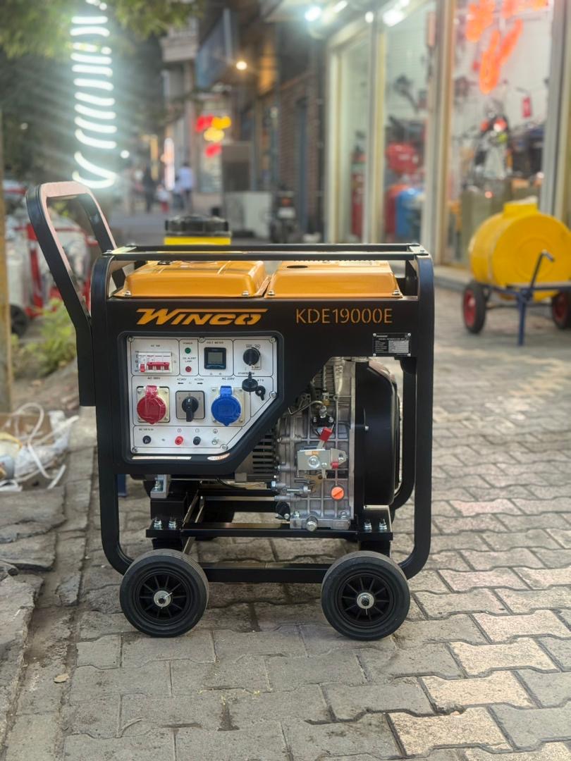 موتوربرق دیزلی ۱۰ کیلووات وینکو مدل KDE19000E
