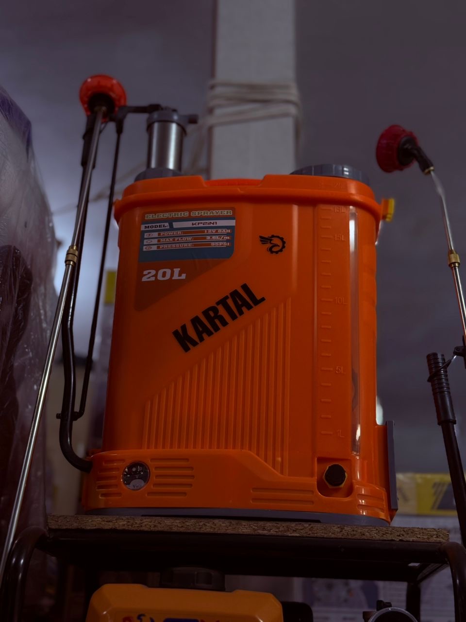 سمپاش شارژی دوکاره کارتال ساخت کشور ترکیه