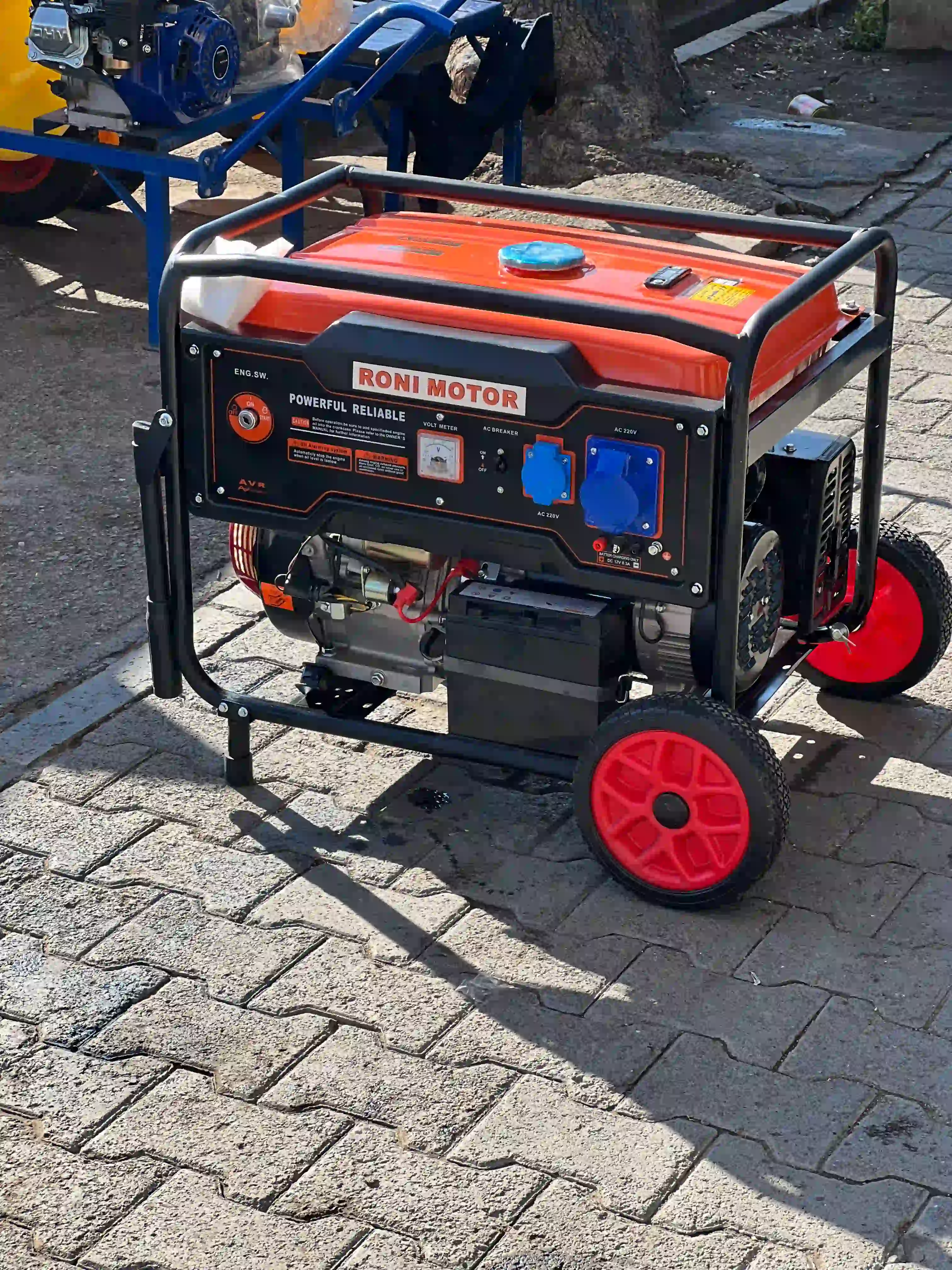 موتور برق بنزینی ۷ کیلووات رونی موتور