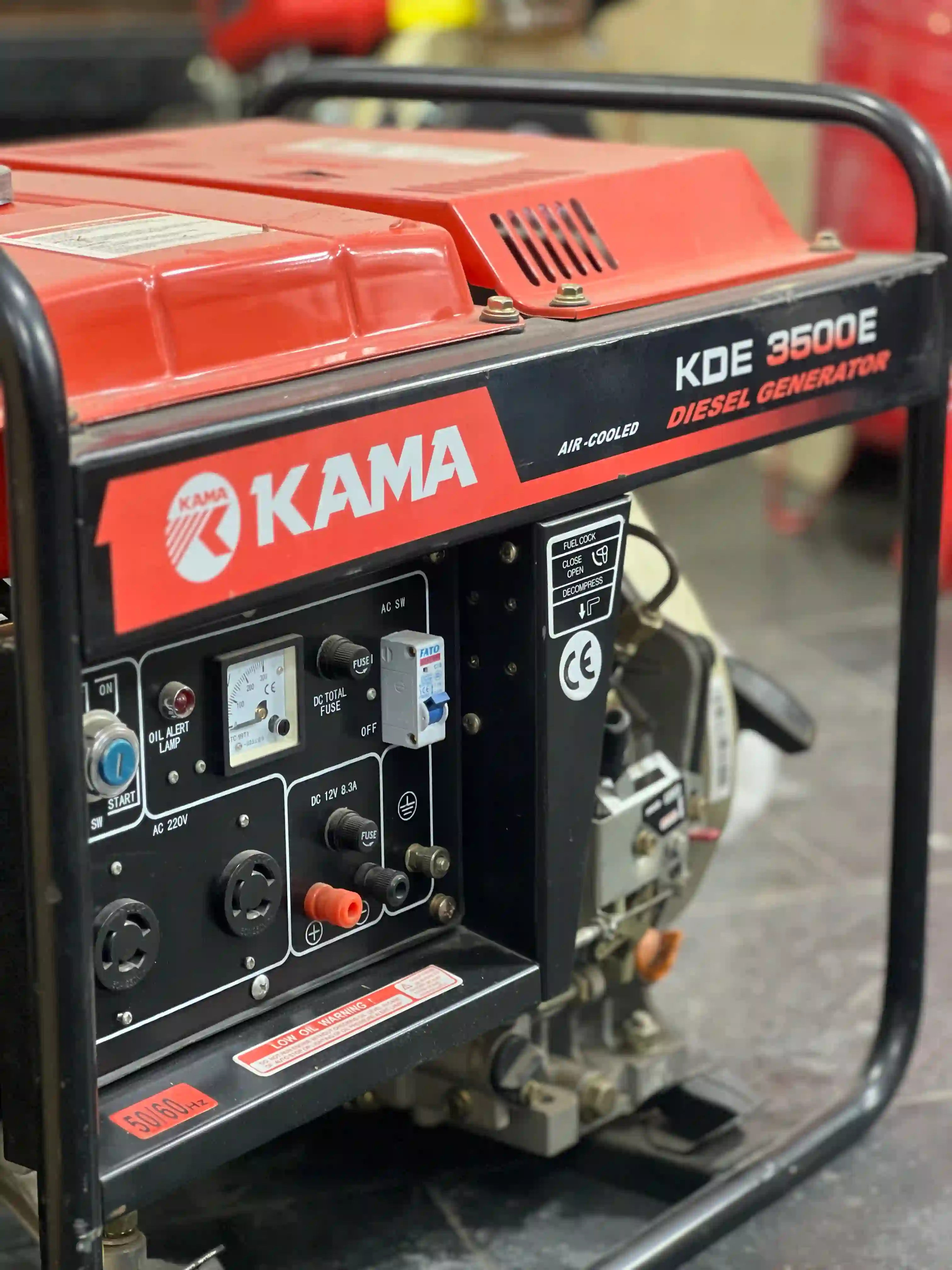 موتوربرق دیزلی کاما مدل KDE3500E