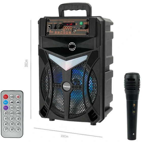 اسپیکر بلوتوثی چمدانی قابل حمل Galexbit gs-13