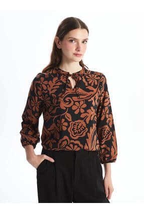 بلوز طرح دار برند ال سی وایکیکی